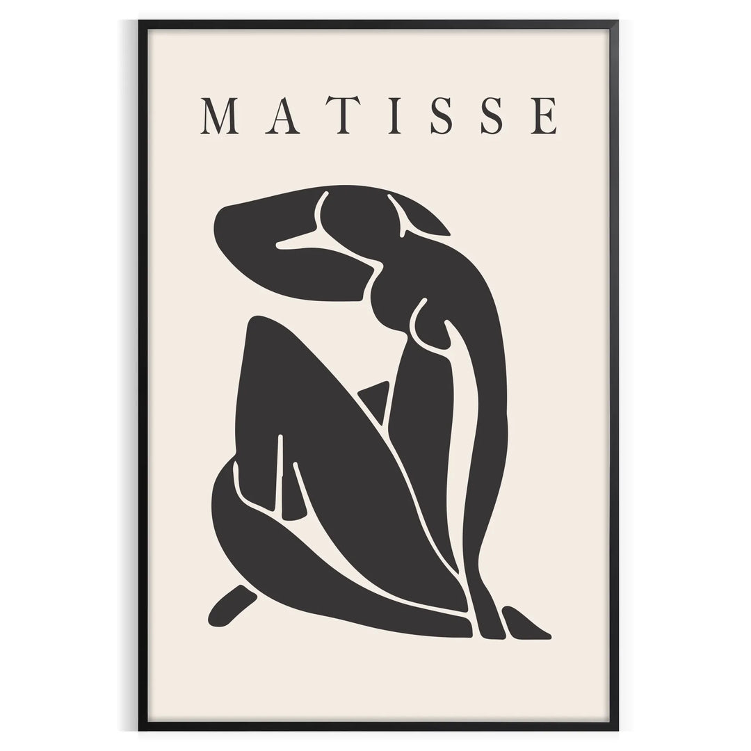 Matisse Papier Découpés Poster Travel Poster High Quality Frame Premium Print Home Decor Color