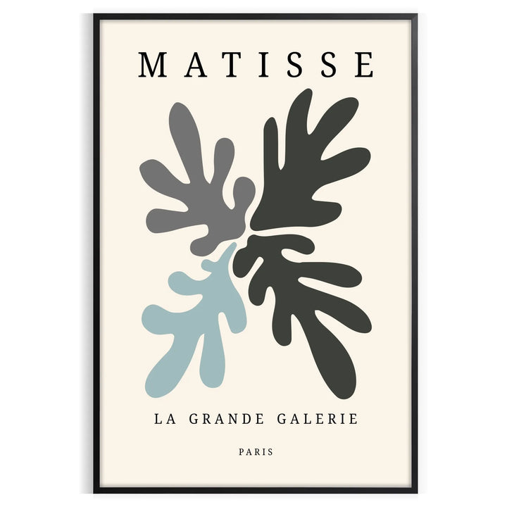 Matisse Papier Découpés Print 3 Travel Poster High Quality Frame Premium Print Home Decor Color