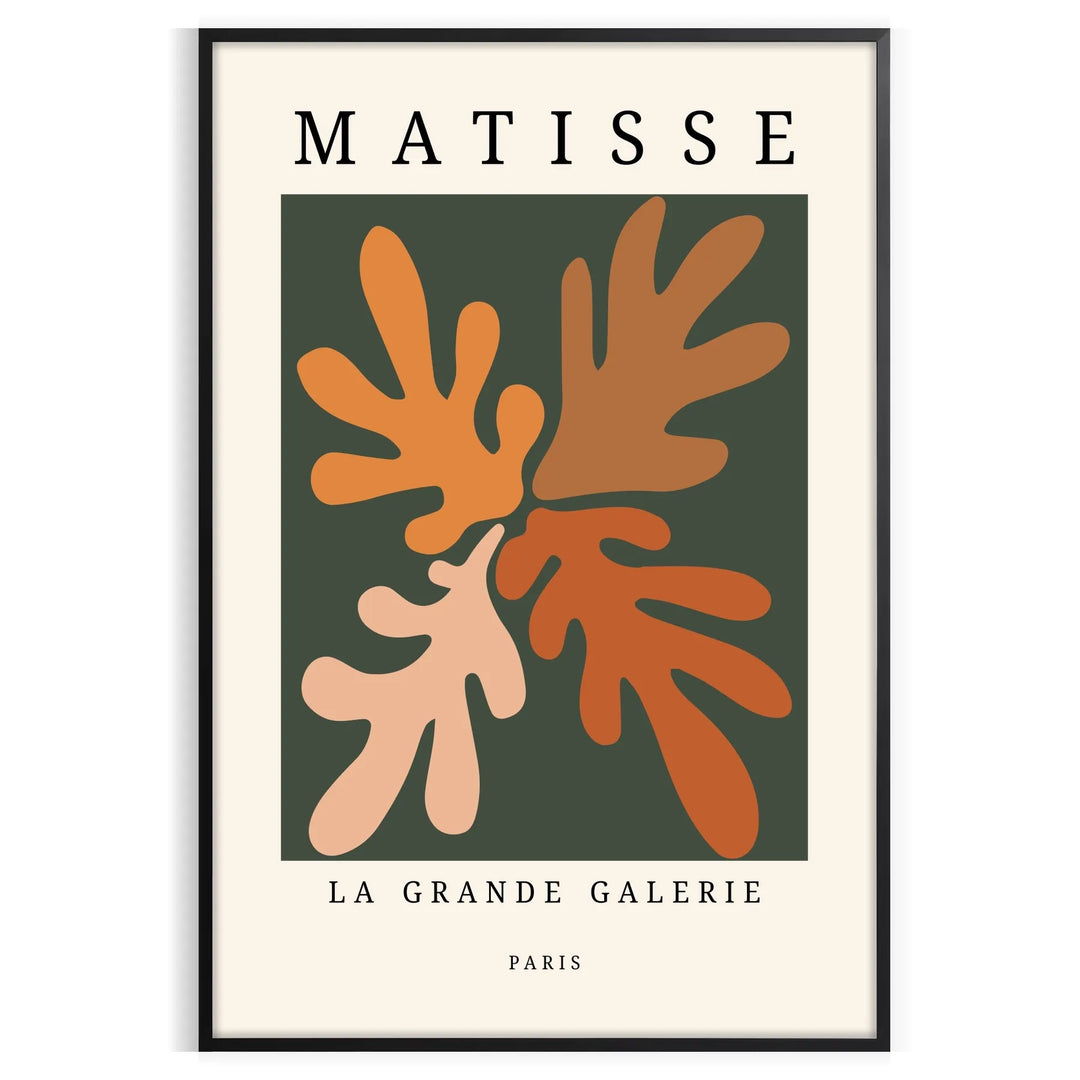 Matisse Papier Découpés Print 6 Travel Poster High Quality Frame Premium Print Home Decor Color