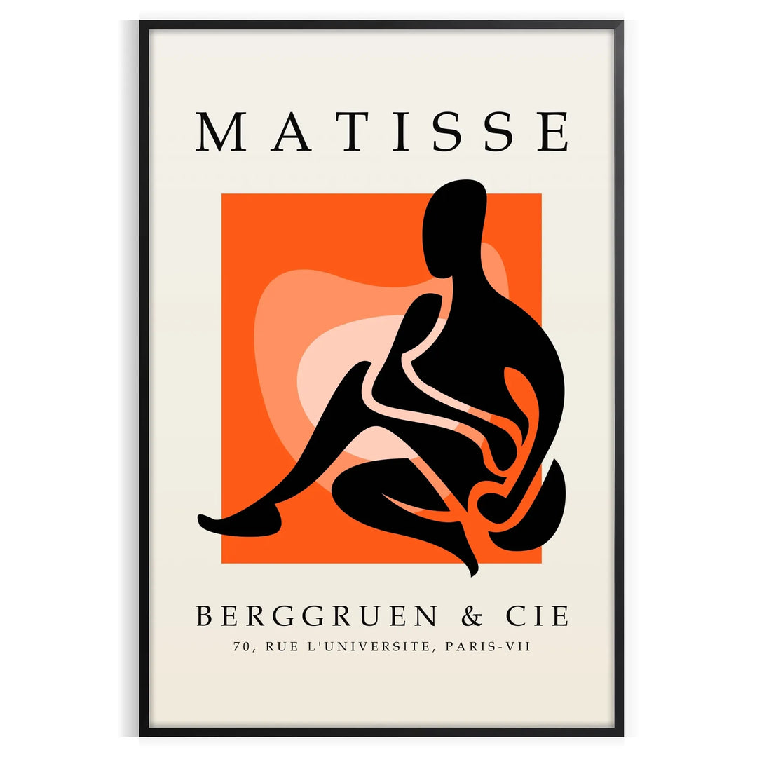 Matisse Papier Découpés Wall Art Travel Poster High Quality Frame Premium Print Home Decor Color