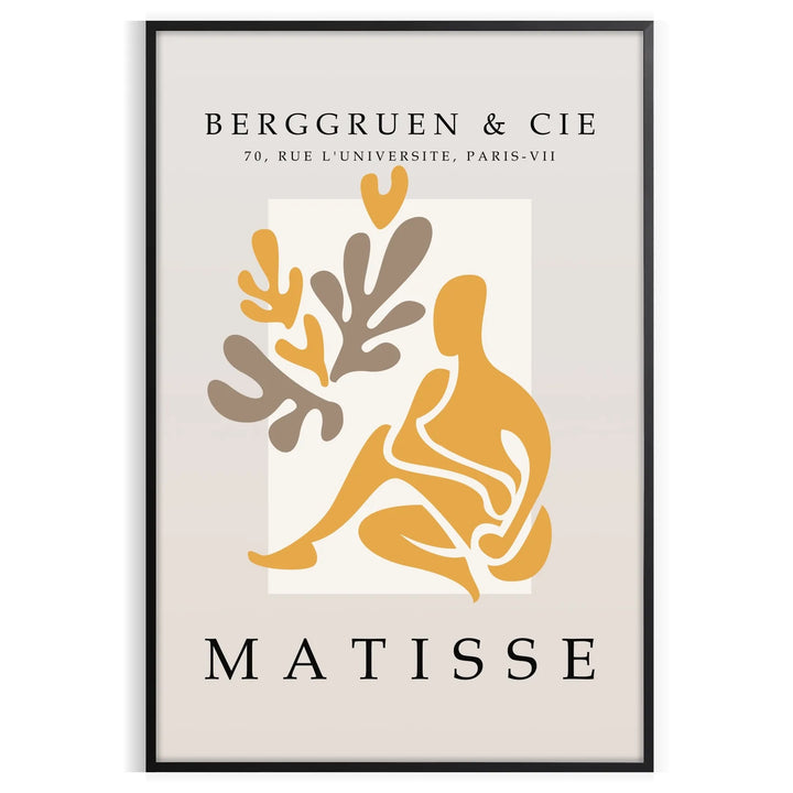 Matisse Papier Découpés Wall Print 3 Travel Poster High Quality Frame Premium Print Home Decor Color