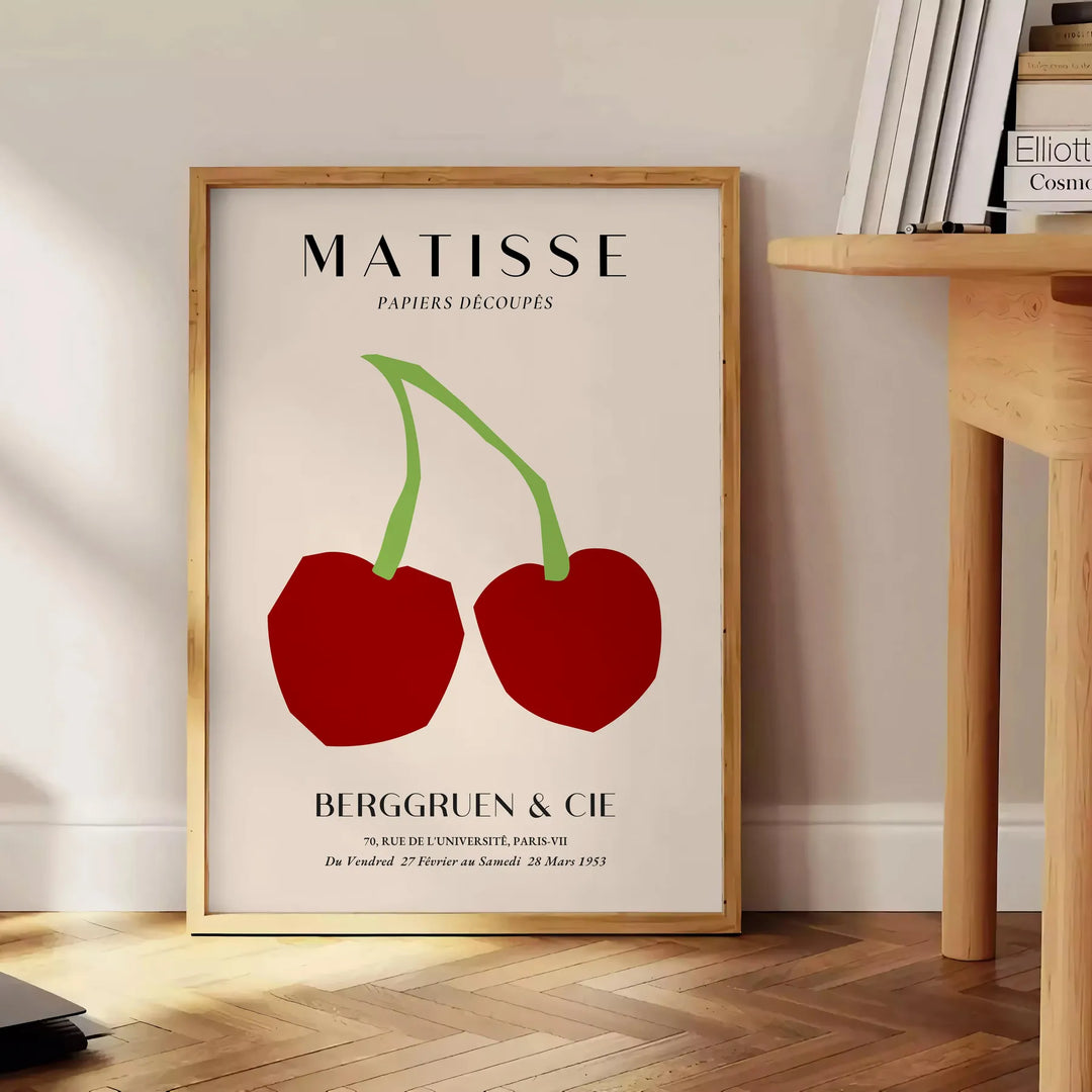 Matisse Graphic Art Print Travel Poster High Quality Frame Premium Print Home Decor Color