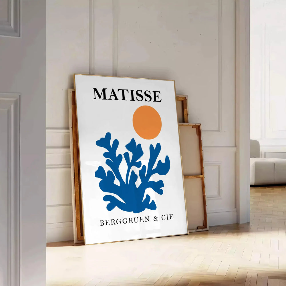 Matisse Papier Découpés Art 1 Travel Poster High Quality Frame Premium Print Home Decor Color