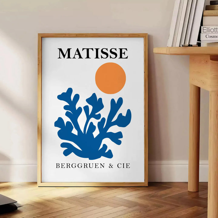 Matisse Papier Découpés Art 1 Travel Poster High Quality Frame Premium Print Home Decor Color