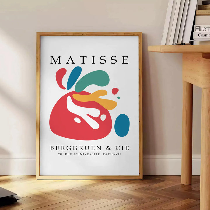 Matisse Papier Découpés Art 5 Travel Poster High Quality Frame Premium Print Home Decor Color