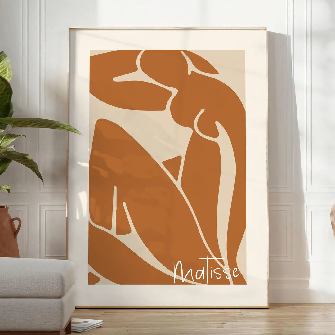 Matisse Papier Découpés Art Print Travel Poster High Quality Frame Premium Print Home Decor Color