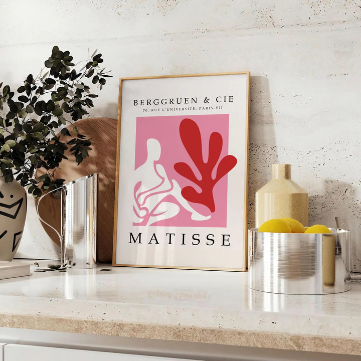 Matisse Papier Découpés Poster 10 Travel Poster High Quality Frame Premium Print Home Decor Color