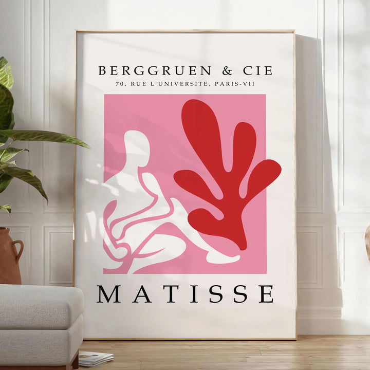 Matisse Papier Découpés Poster 10 Travel Poster High Quality Frame Premium Print Home Decor Color