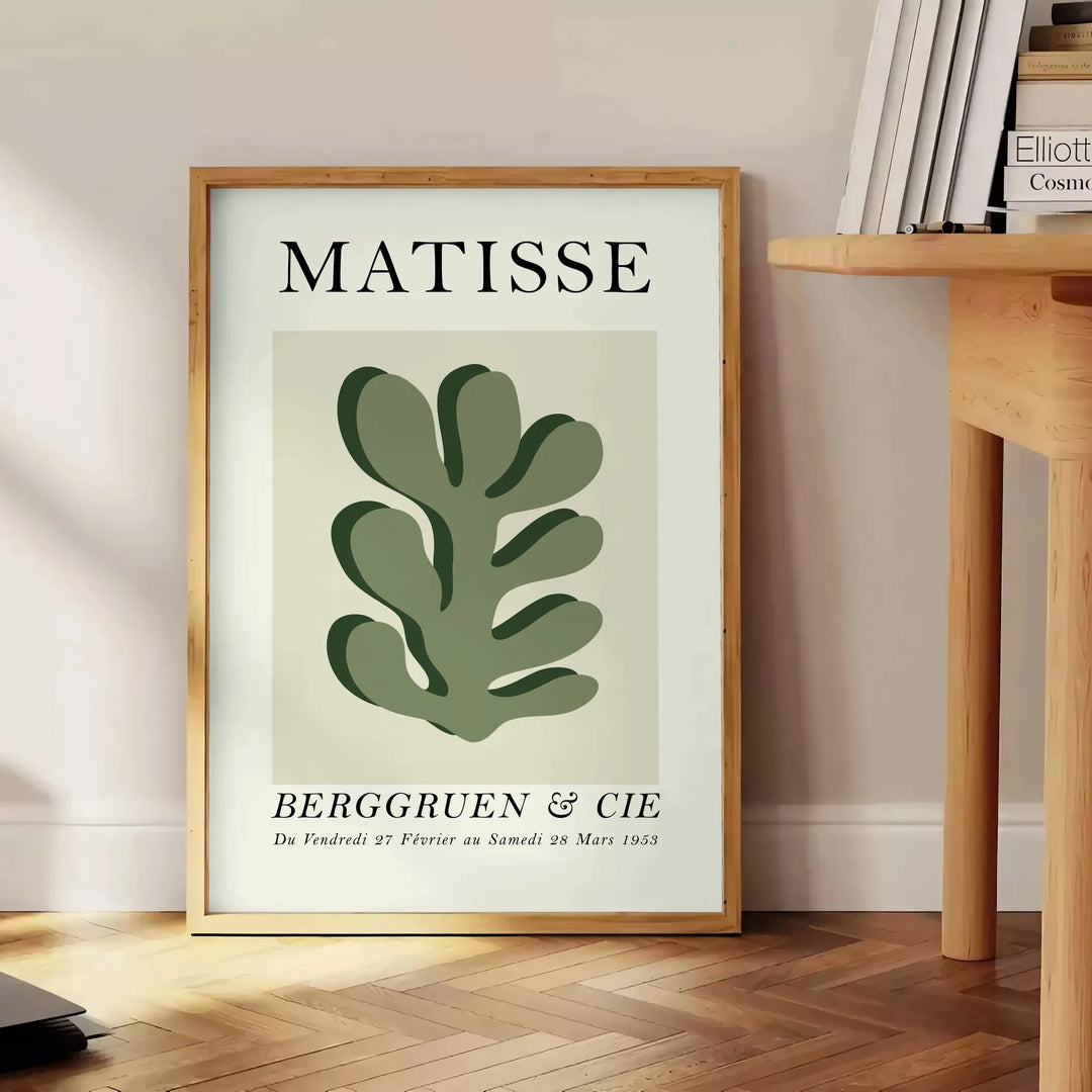 Matisse Papier Découpés Poster 1 Travel Poster High Quality Frame Premium Print Home Decor Color