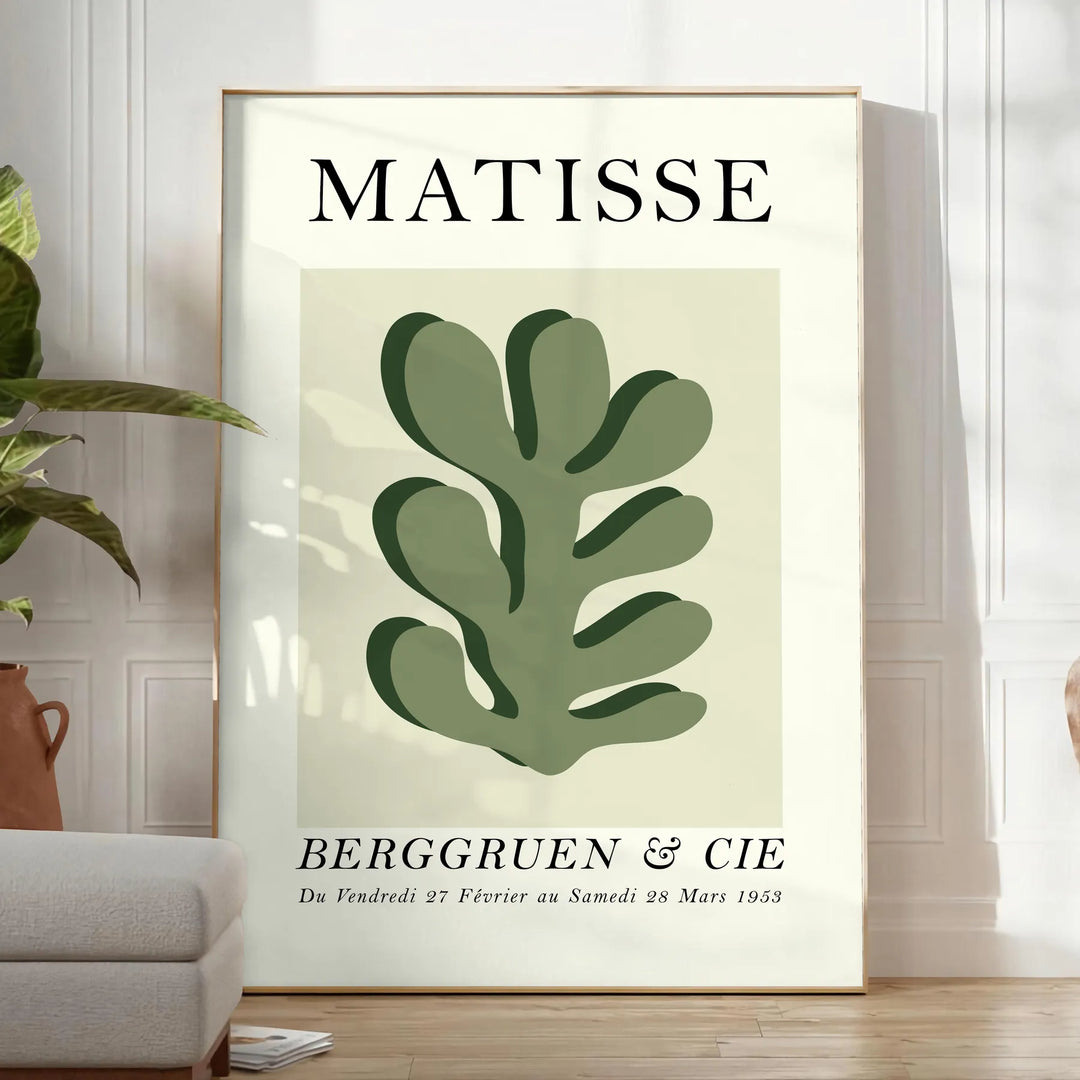 Matisse Papier Découpés Poster 1 Travel Poster High Quality Frame Premium Print Home Decor Color