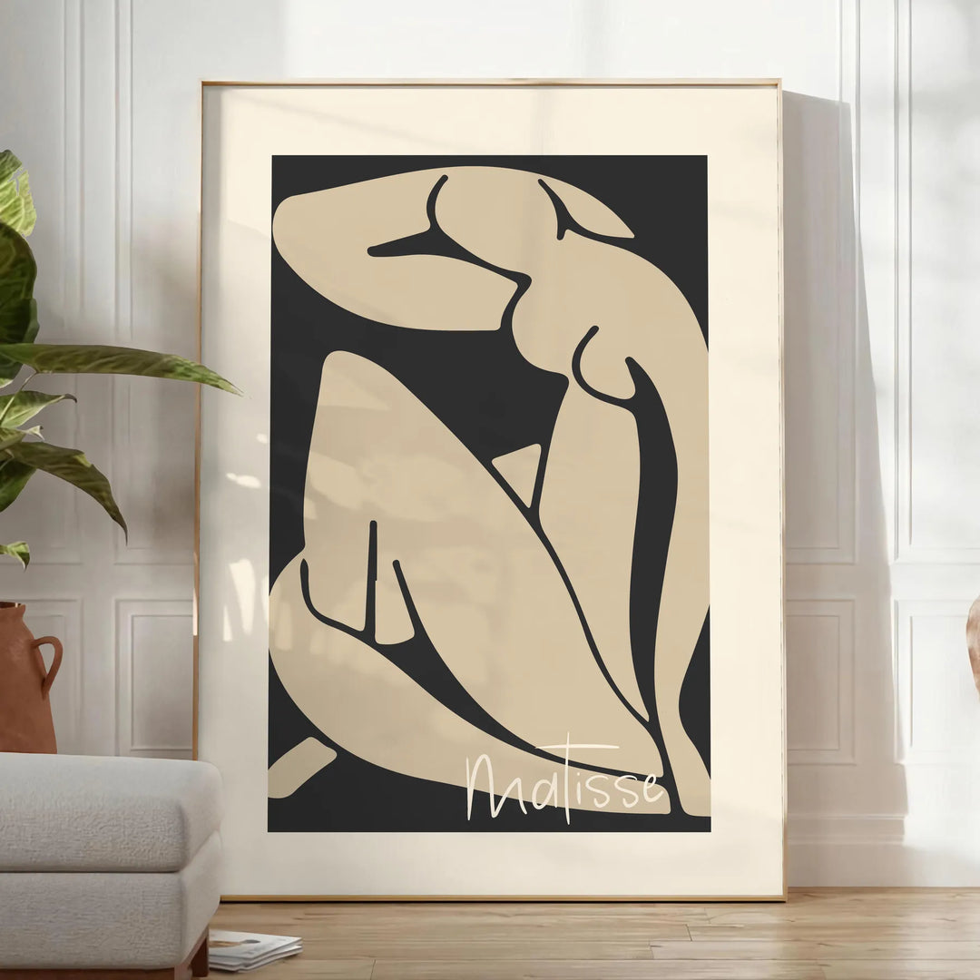 Matisse Papier Découpés Poster 3 Travel Poster High Quality Frame Premium Print Home Decor Color