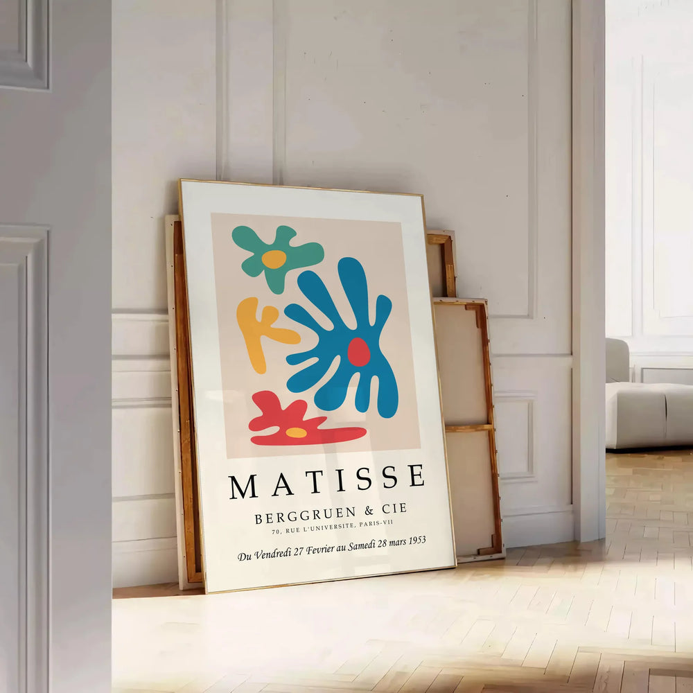 Matisse Papier Découpés Poster 4 Travel Poster High Quality Frame Premium Print Home Decor Color