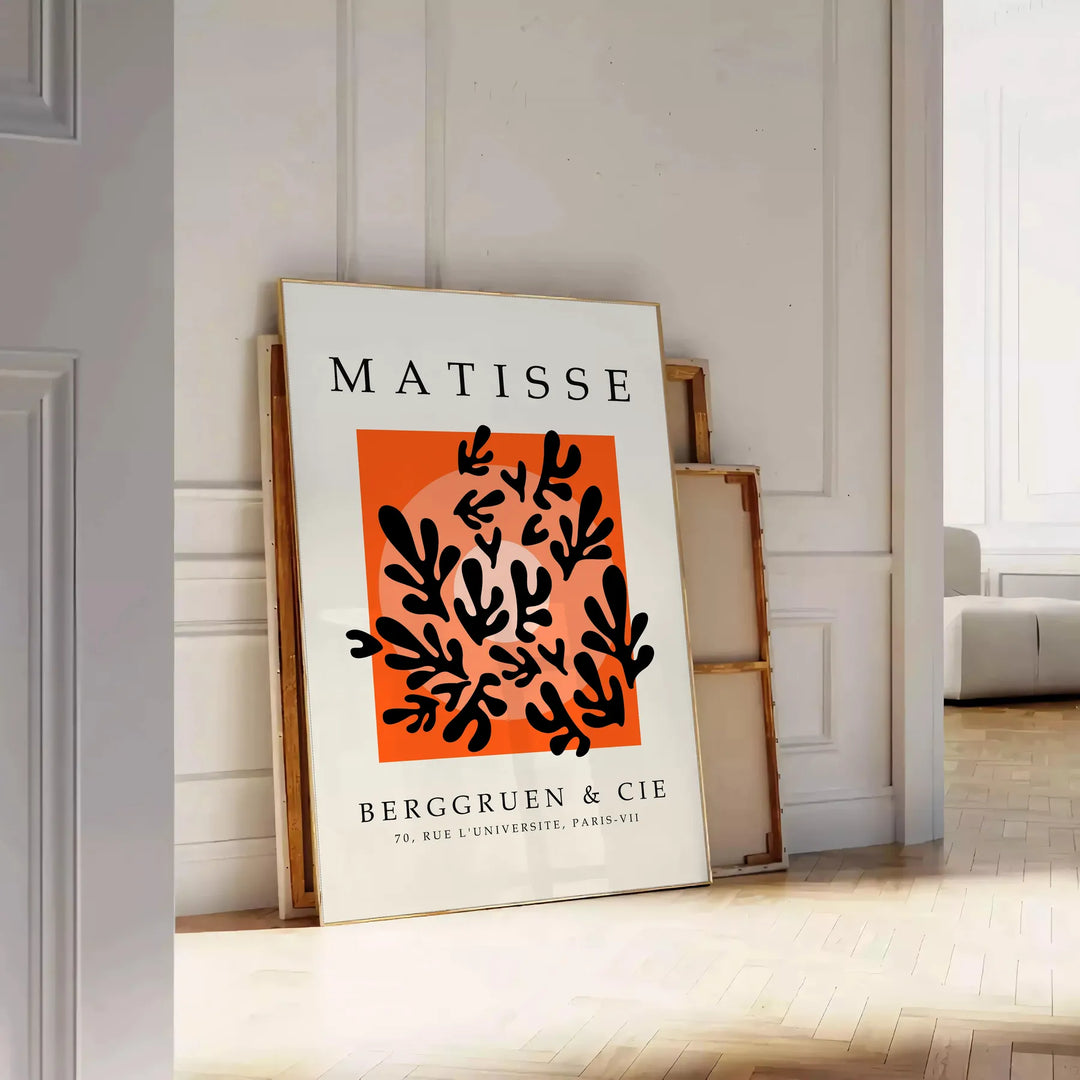 Matisse Papier Découpés Poster 5 Travel Poster High Quality Frame Premium Print Home Decor Color