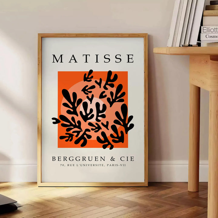 Matisse Papier Découpés Poster 5 Travel Poster High Quality Frame Premium Print Home Decor Color