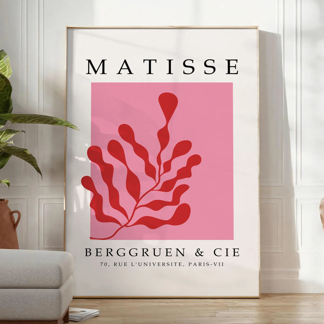 Matisse Papier Découpés Poster 6 Travel Poster High Quality Frame Premium Print Home Decor Color