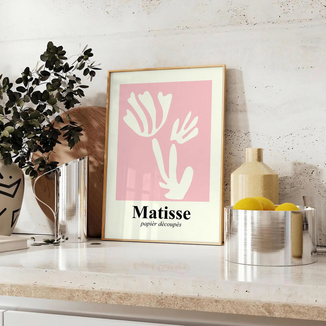 Matisse Papier Découpés Poster 8 Travel Poster High Quality Frame Premium Print Home Decor Color