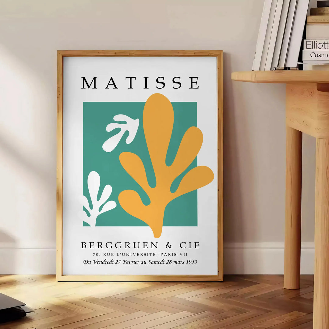 Matisse Papier Découpés Poster 9 Travel Poster High Quality Frame Premium Print Home Decor Color