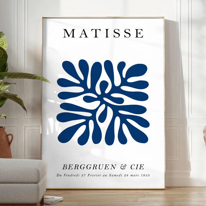 Matisse Papier Découpés Print 1 Travel Poster High Quality Frame Premium Print Home Decor Color