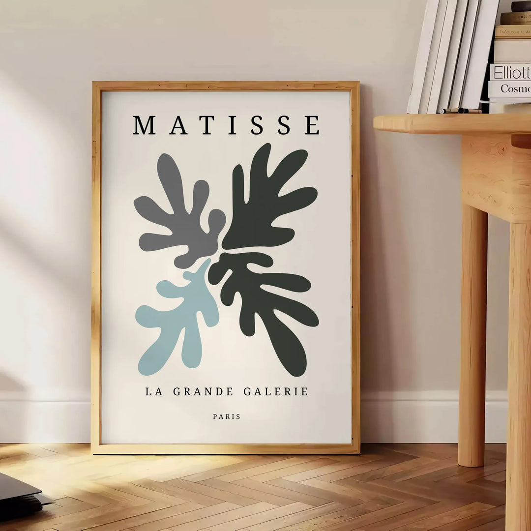 Matisse Papier Découpés Print 3 Travel Poster High Quality Frame Premium Print Home Decor Color