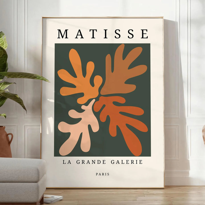 Matisse Papier Découpés Print 6 Travel Poster High Quality Frame Premium Print Home Decor Color