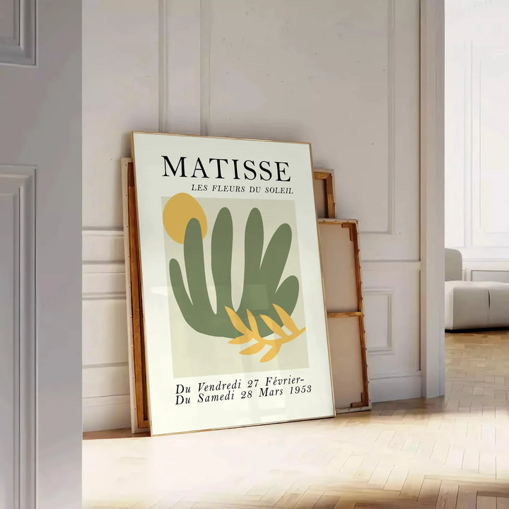 Matisse Papier Découpés Print Travel Poster High Quality Frame Premium Print Home Decor Color