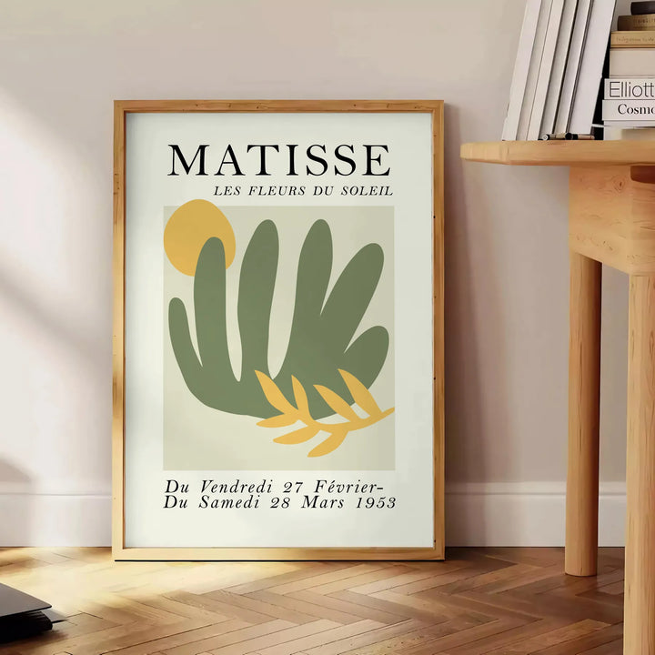 Matisse Papier Découpés Print Travel Poster High Quality Frame Premium Print Home Decor Color