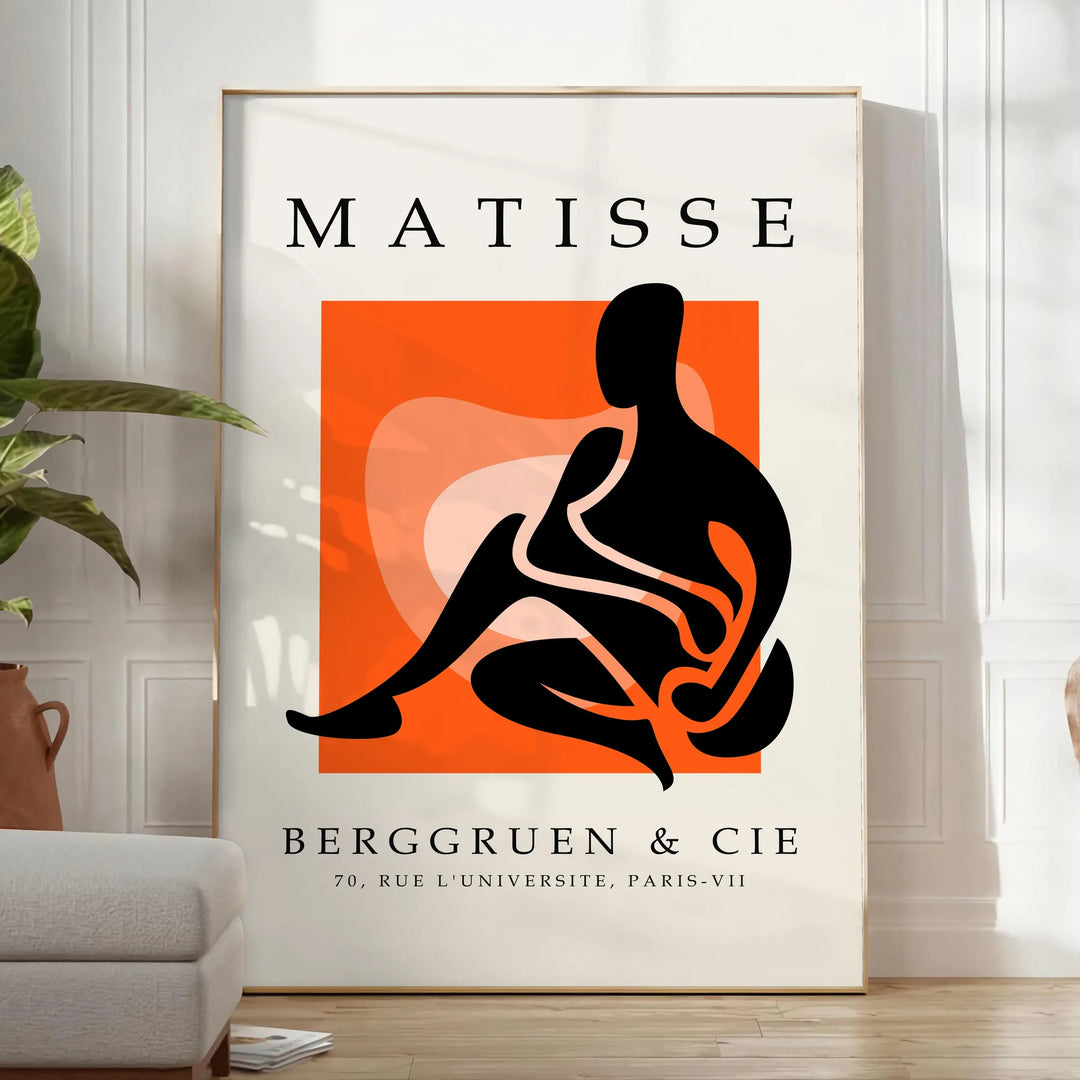 Matisse Papier Découpés Wall Art Travel Poster High Quality Frame Premium Print Home Decor Color