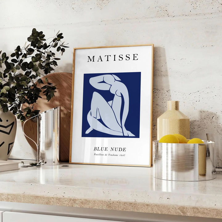 Matisse Papier Découpés Wall Print Travel Poster High Quality Frame Premium Print Home Decor Color