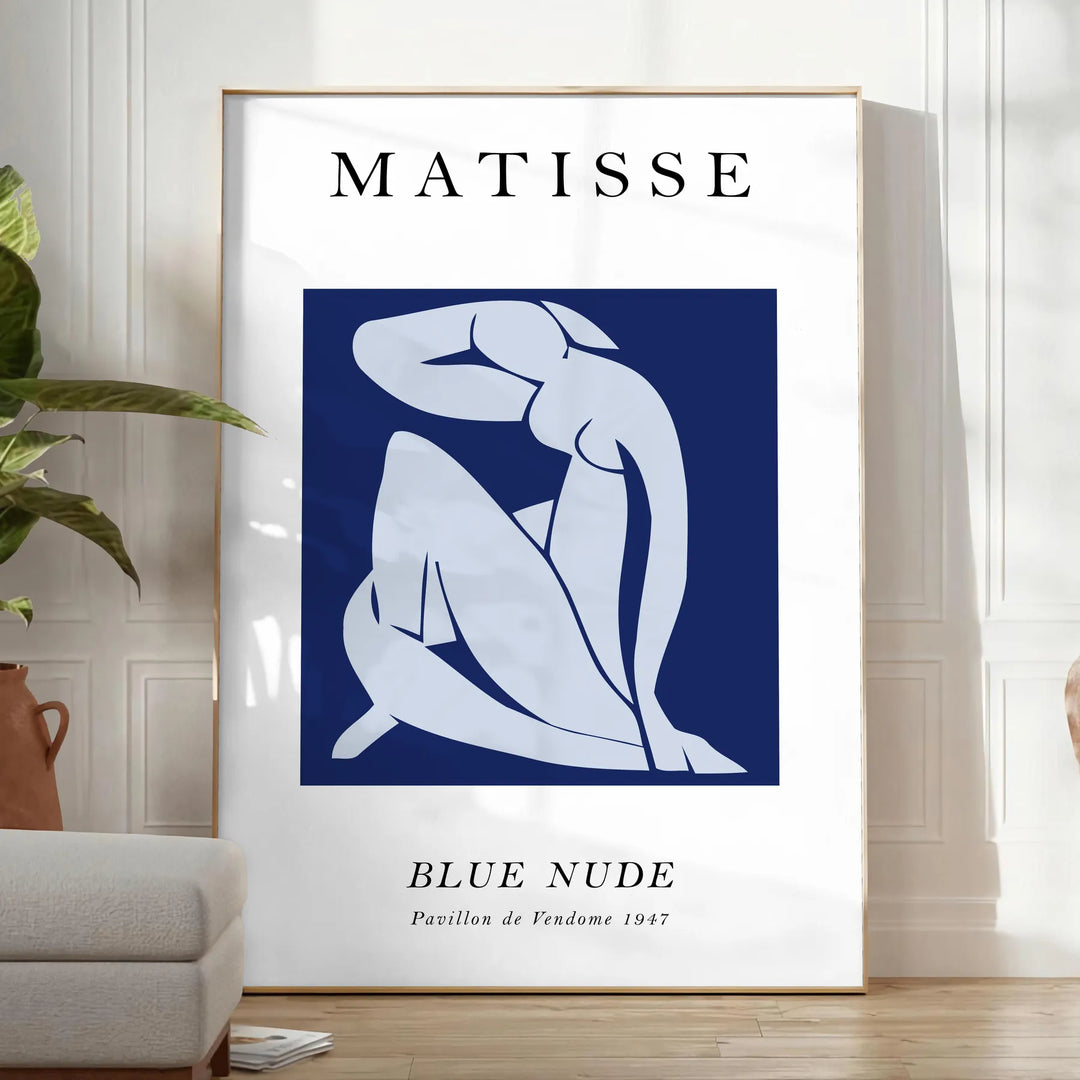 Matisse Papier Découpés Wall Print Travel Poster High Quality Frame Premium Print Home Decor Color