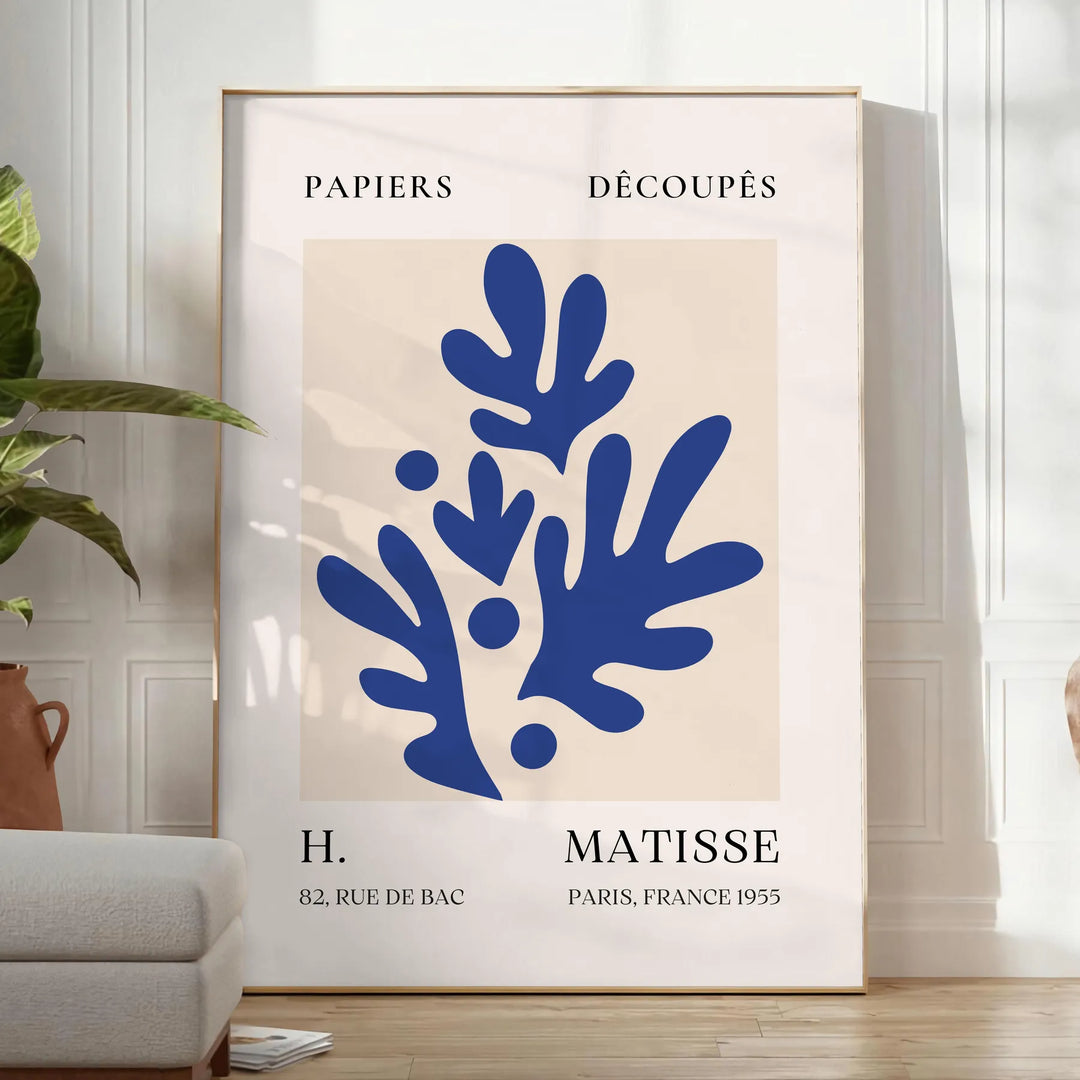 Matisse Popular Art Print Travel Poster High Quality Frame Premium Print Home Decor Color