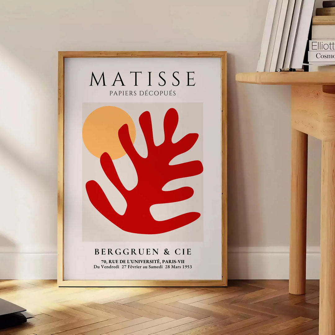 Matisse Popular Poster Travel Poster High Quality Frame Premium Print Home Decor Color