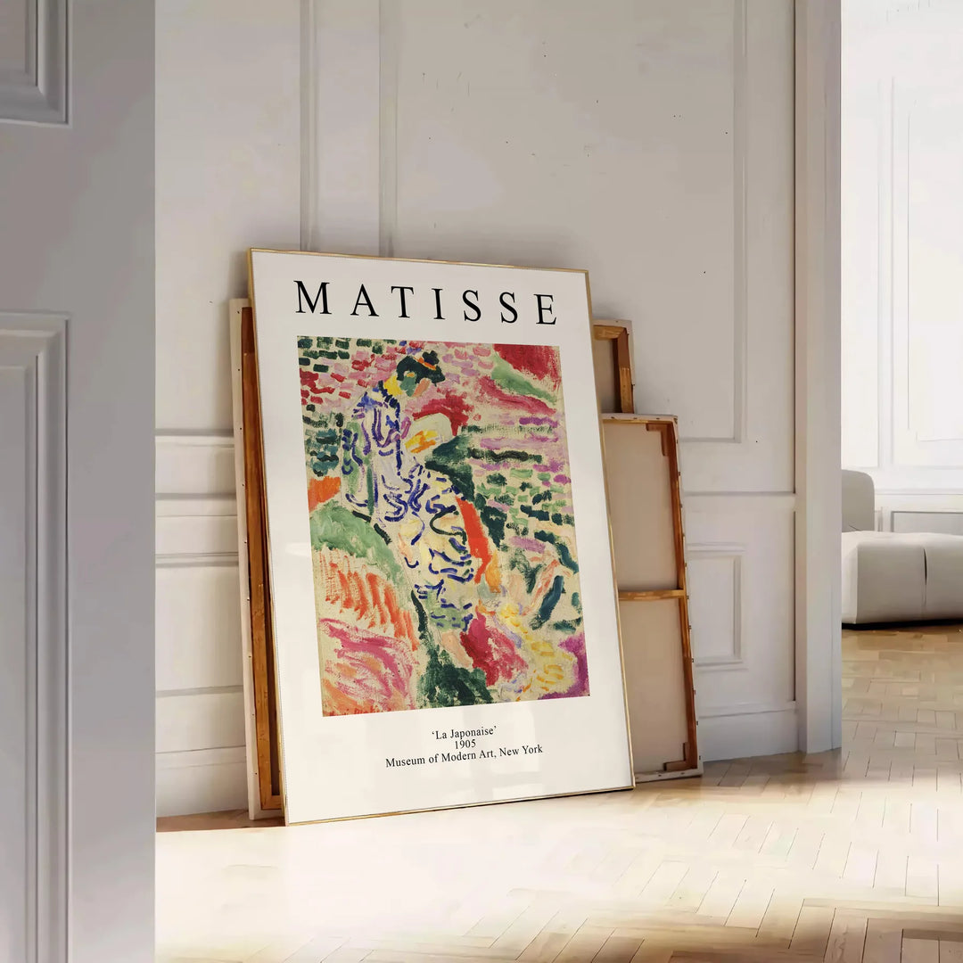 Matisse Trendy Art Travel Poster High Quality Frame Premium Print Home Decor Color