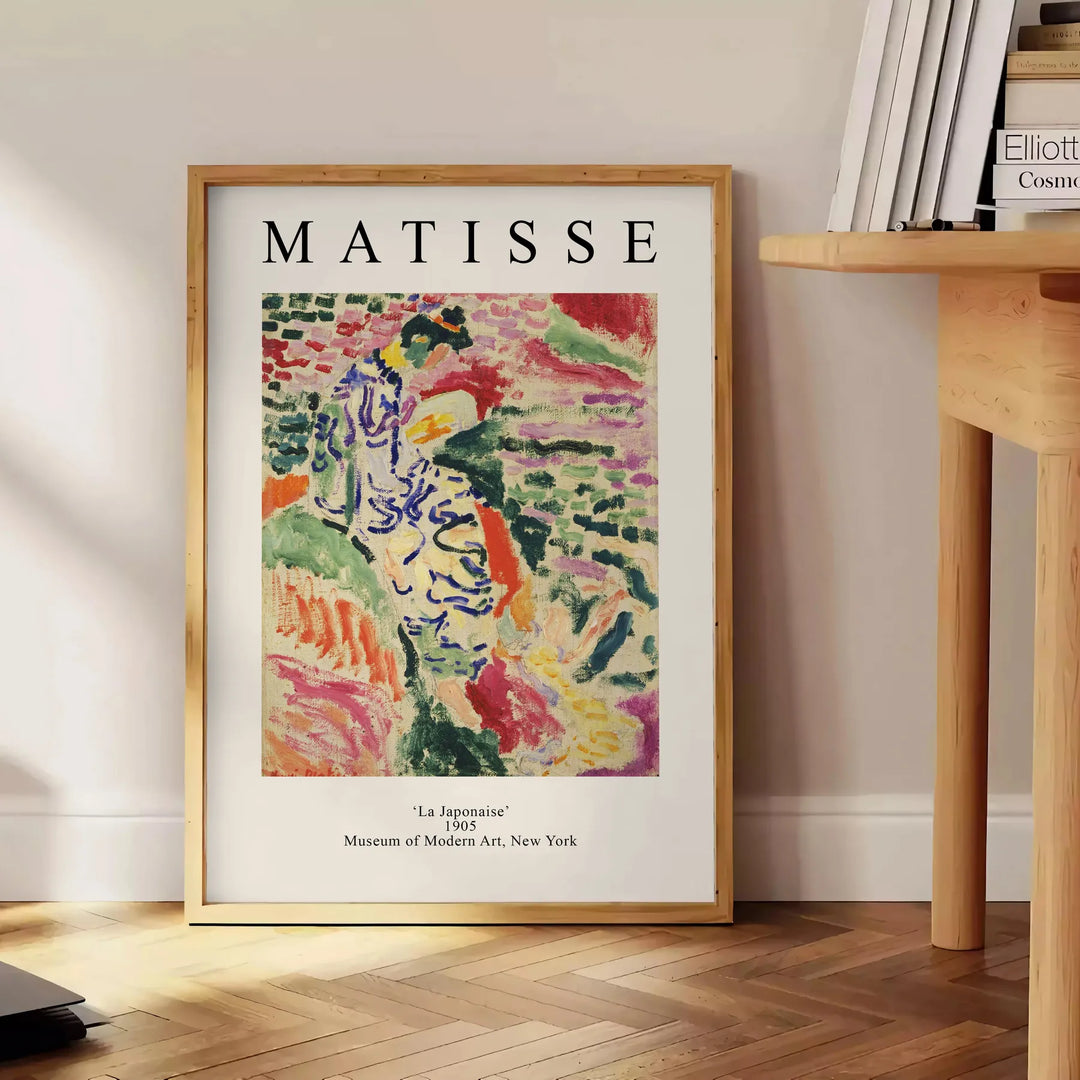 Matisse Trendy Art Travel Poster High Quality Frame Premium Print Home Decor Color