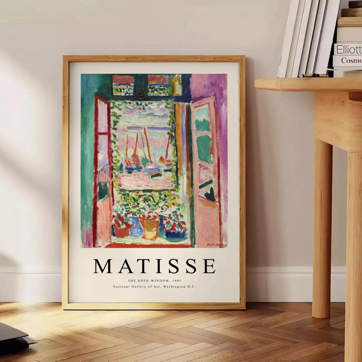 Matisse Trendy Print Travel Poster High Quality Frame Premium Print Home Decor Color