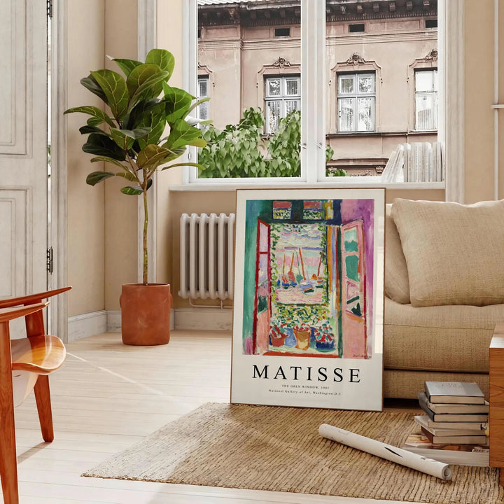 Matisse Trendy Print Travel Poster High Quality Frame Premium Print Home Decor Color