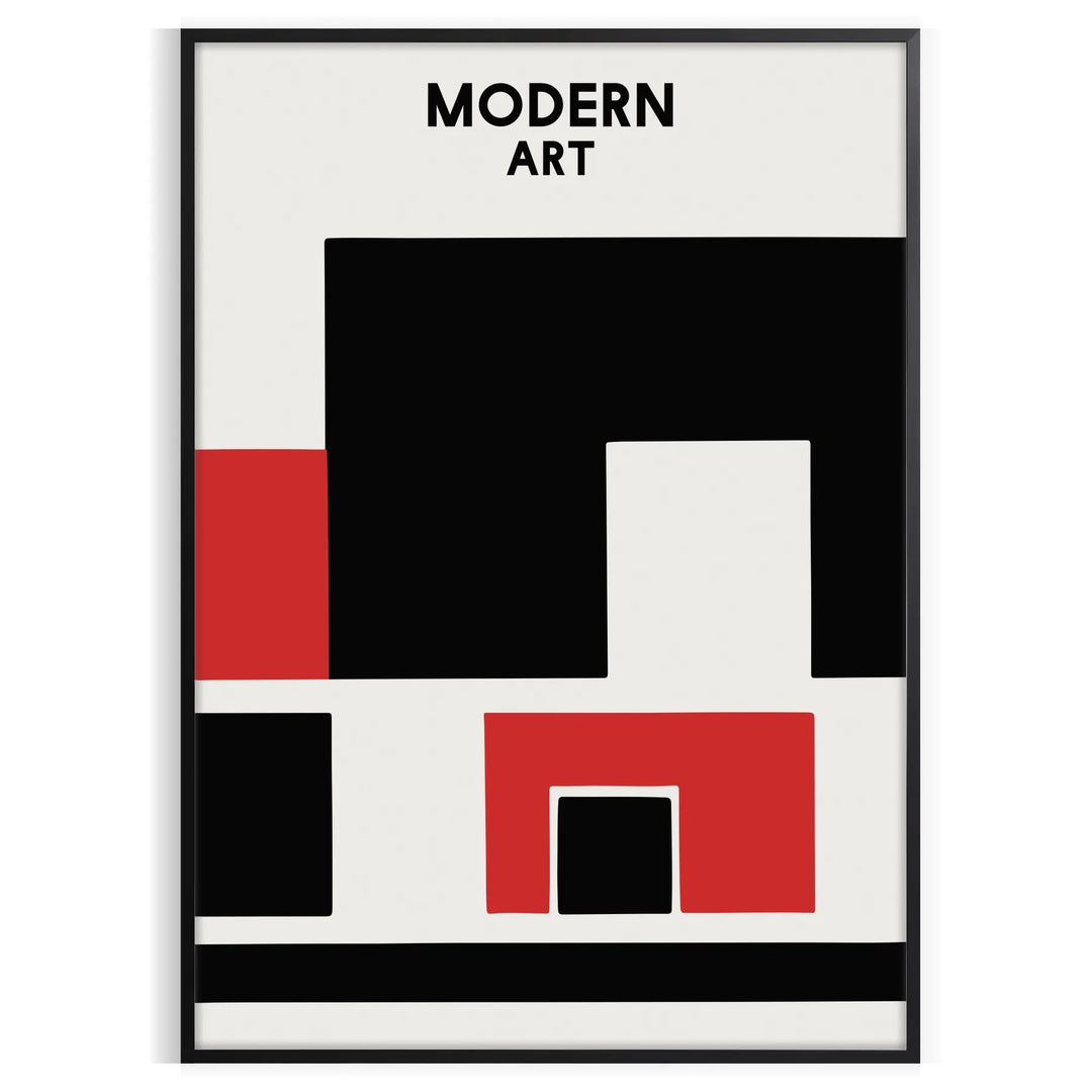 Modern Art 4 Travel Poster High Quality Frame Premium Print Home Decor Color