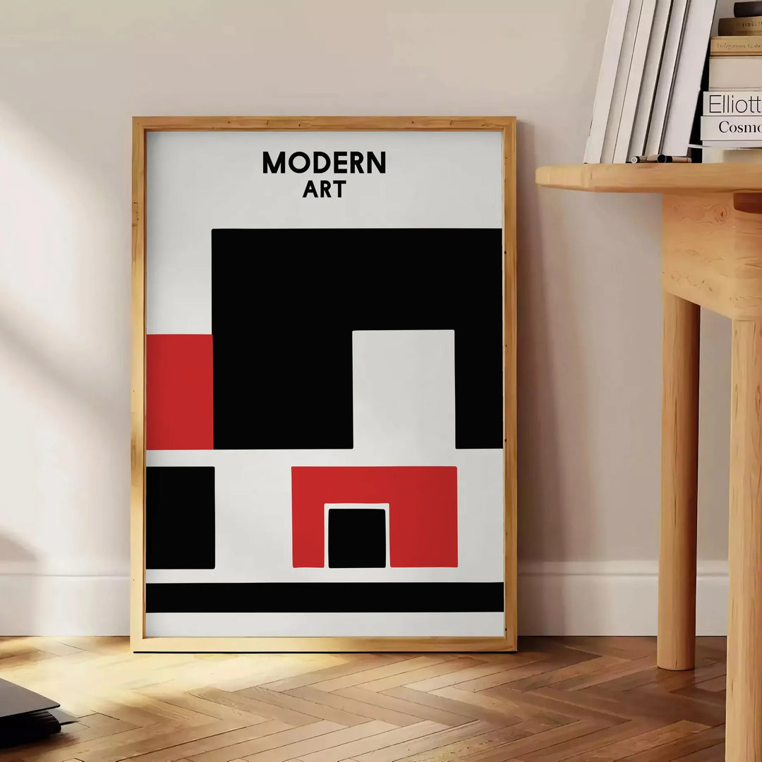 Modern Art 4 Travel Poster High Quality Frame Premium Print Home Decor Color