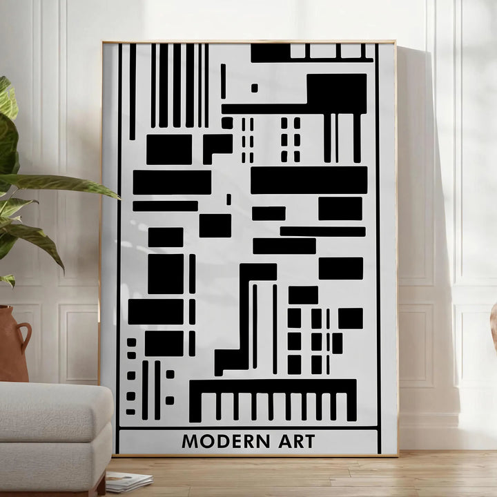 Modern Art Poster 5 Travel Poster High Quality Frame Premium Print Home Decor Color