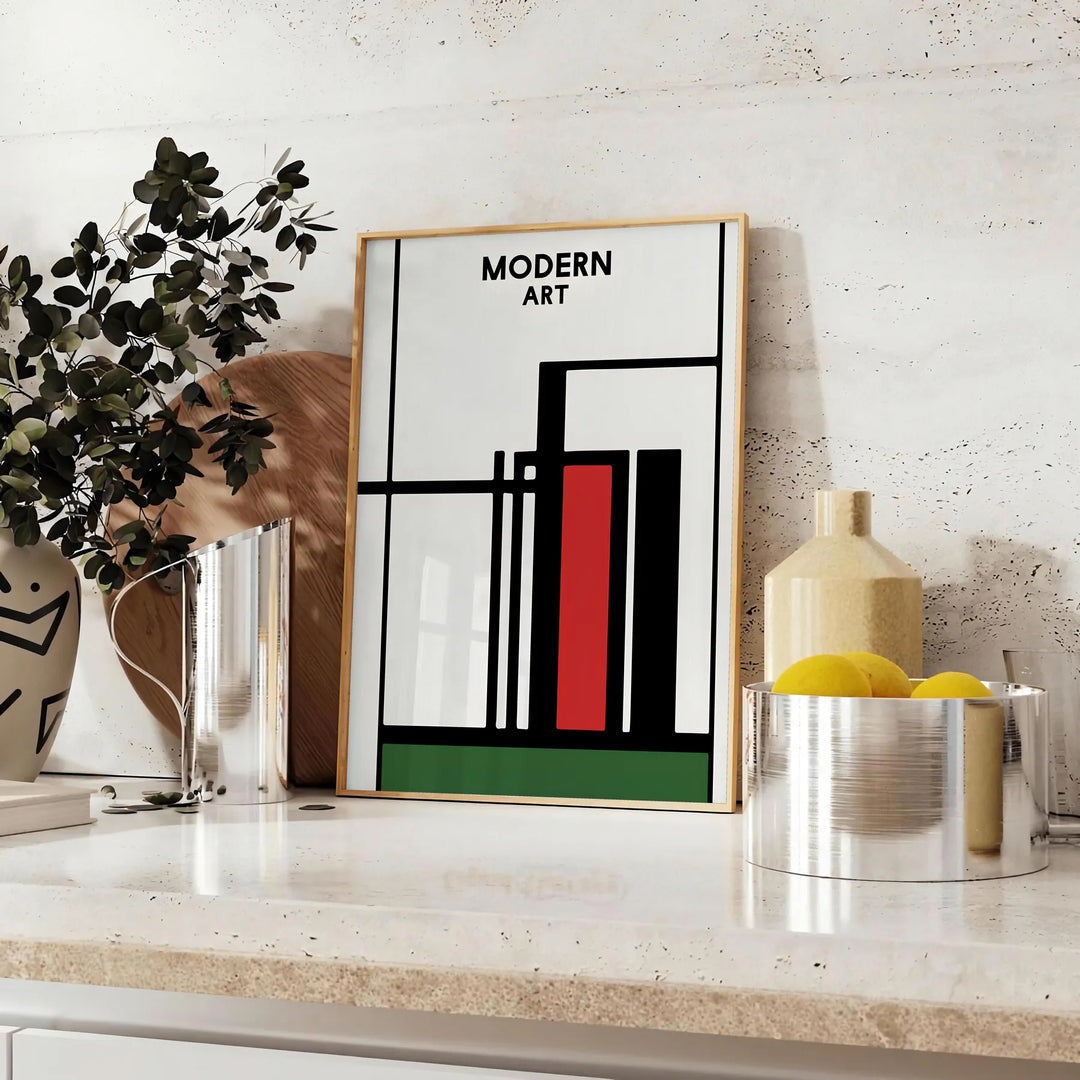 Modern Art Print 6 Travel Poster High Quality Frame Premium Print Home Decor Color