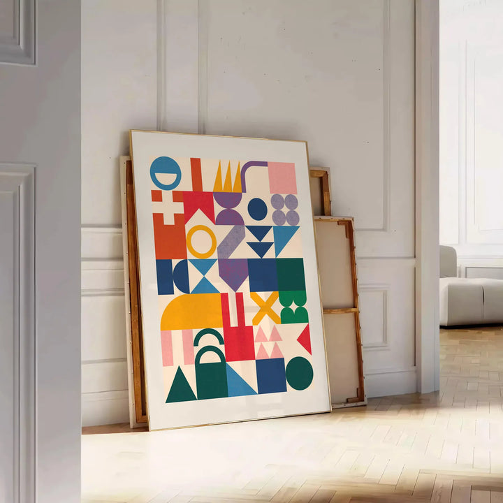 Modern Art Wall Travel Poster High Quality Frame Premium Print Home Decor Color