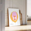 wild captivating black orange monkey poster wall art unique gift vibrant print touch adventure space nature lovers enthusiasts convenience