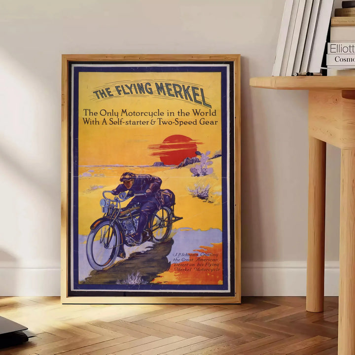 Moto Travel Poster Poster Travel Poster High Quality Frame Premium Print Home Decor Color