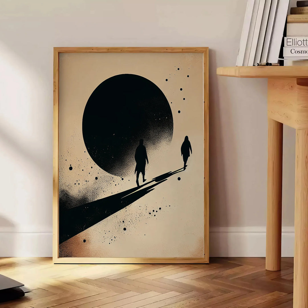 Mystic Human Minimal Wall Art Travel Poster High Quality Frame Premium Print Home Decor Color