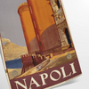 allure Napoli vibrant poster stunning green orange hues captivating print perfect wall art space thoughtful gift travel enthusiasts various sizes A4 cm A0