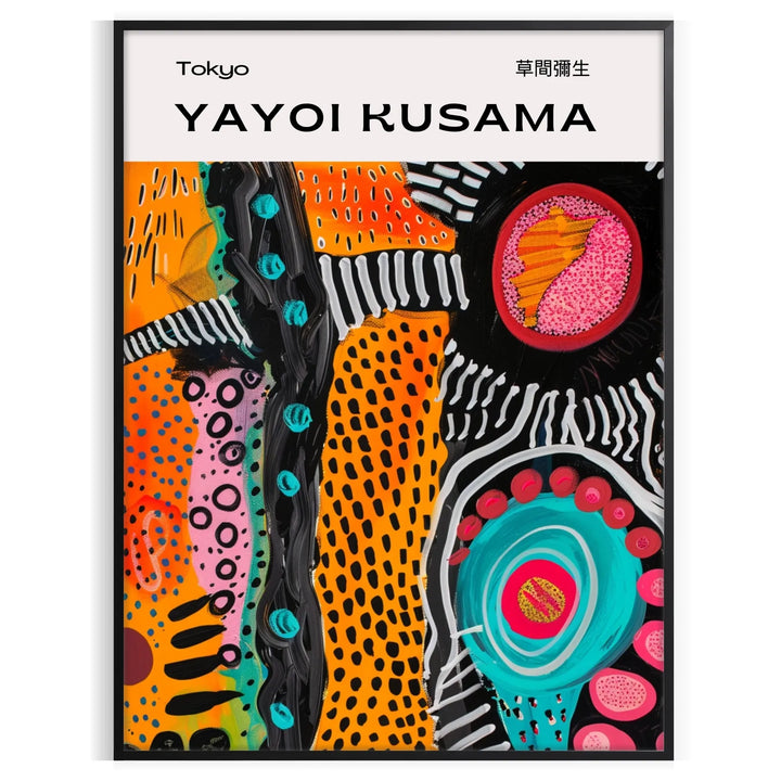 Nature Yayoi Kusama Art Print 1 Travel Poster High Quality Frame Premium Print Home Decor Color