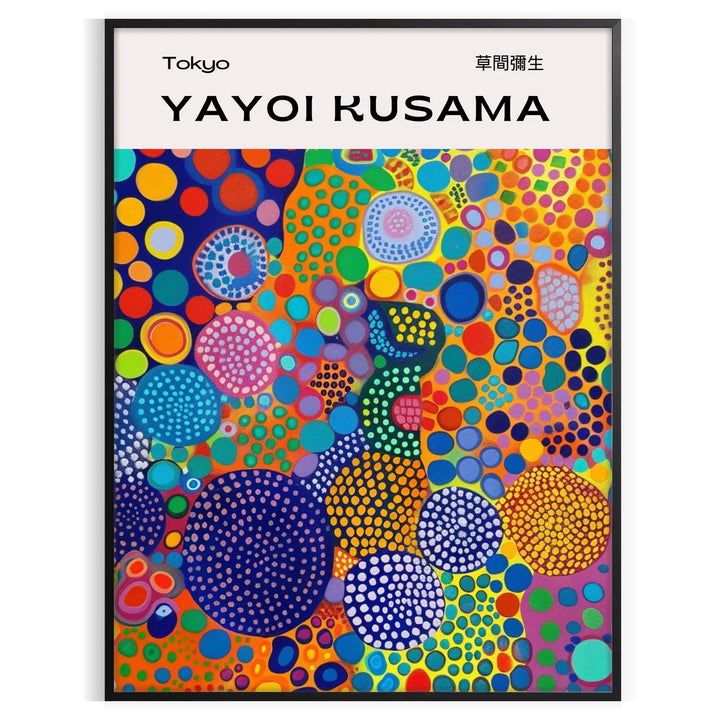 Nature Yayoi Kusama Poster 3 Travel Poster High Quality Frame Premium Print Home Decor Color