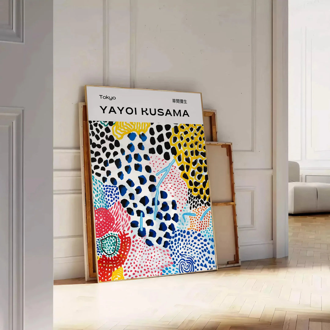 Nature Yayoi Kusama Poster 2 Travel Poster High Quality Frame Premium Print Home Decor Color