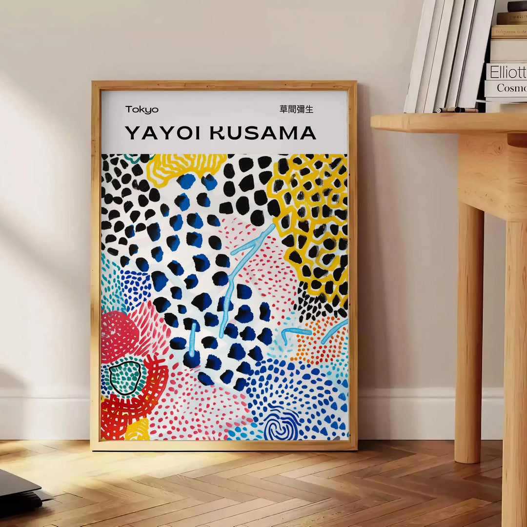 Nature Yayoi Kusama Poster 2 Travel Poster High Quality Frame Premium Print Home Decor Color