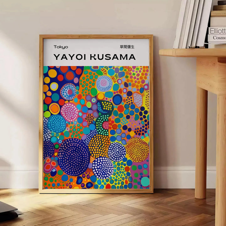 Nature Yayoi Kusama Poster 3 Travel Poster High Quality Frame Premium Print Home Decor Color