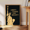 charm New York black yellow poster perfect travel enthusiasts city lovers vibrant wall art ideal gift space artwork unframed print style